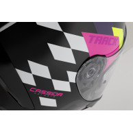 Cassida Orbit Track fluo - Integralhelm ECE 22.06 mit Visier