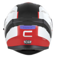 Cassida Orbit Track Rot Fluoreszierend - Integralhelm ECE 22.06