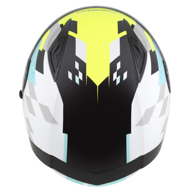 Cassida Orbit Track biały fluo – kask integralny ECE 22.06