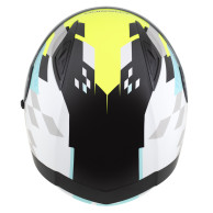 Cassida Orbit Track biały fluo – kask integralny ECE 22.06