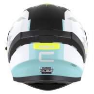 Cassida Orbit Track biały fluo – kask integralny ECE 22.06