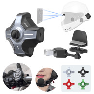 MotoEye E6+ motoros HUD bukósisakhoz, MESH interkom, CarPlay, Android Auto, 1080p kamera
