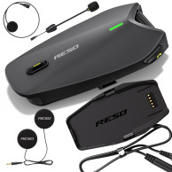 ResoPRO DuoSync motocyklový interkom 2× Mesh bez omezení dosahu MagneticDoc