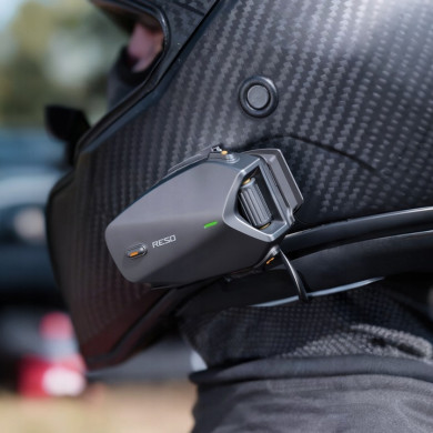 ResoPRO DuoSync motorcycle intercom 2× Mesh unlimited range MagneticDoc