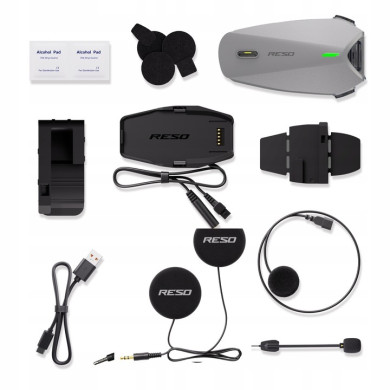 copy of HORN V80 Motorcycle Intercom BT 5.3 Voice Assistant USB-C 1000M Easy Mount