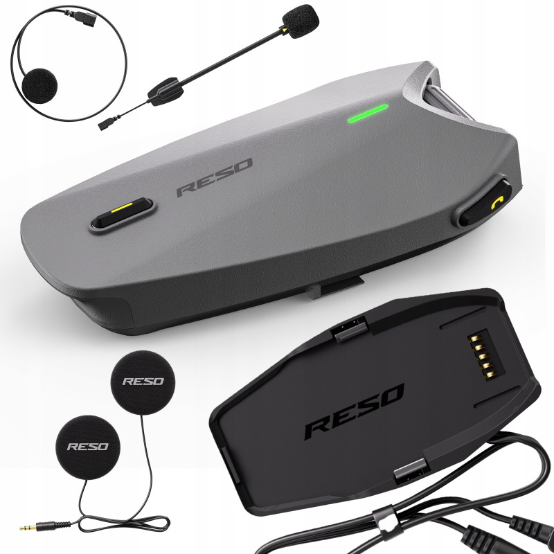 copy of HORN V80 Motorcycle Intercom BT 5.3 Voice Assistant USB-C 1000M Easy Mount