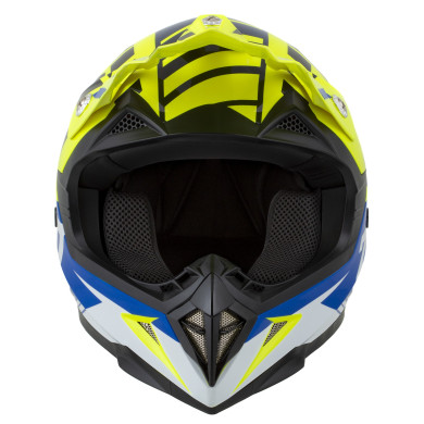 sisak X1.9 TARGA, ZED (sárga fluoreszkáló/kék/fekete/fehér) 2026