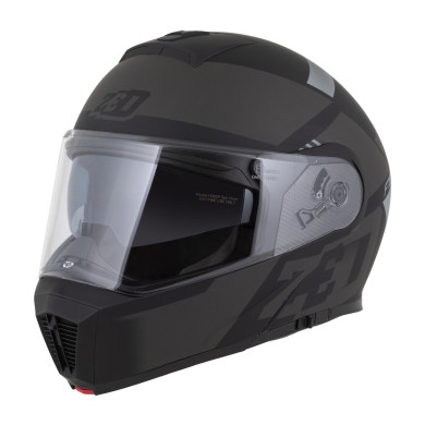 F19 helmet, ZED (black matt/dark grey) 2026