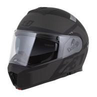 F19 helmet, ZED (black matt/dark grey) 2026