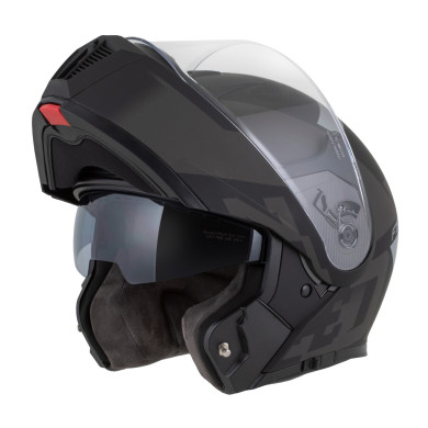 F19 helmet, ZED (black matt/dark grey) 2026