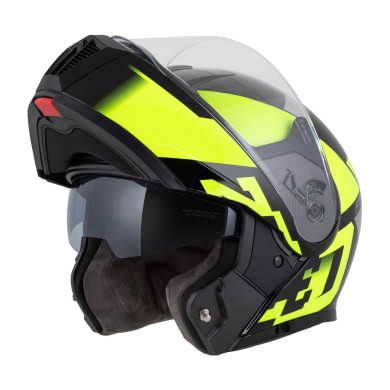 Prilba F19, ZED (čierna/fluorescenčná žltá) 2026