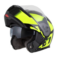 F19 helmet, ZED (black/fluorescent yellow) 2026