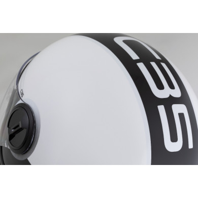 prilba C35, ZED (biela/čierna) 2026