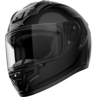 PHANTOM ANC, Smart Full-Face Helmet with Mesh Communication, Glossy Black, ECE