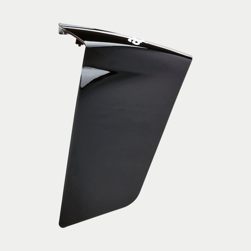 Aerodinamikai spoiler SUPERTECH R10 SOLID bukósisakhoz, versenyprofil, ALPINESTARS (fekete)