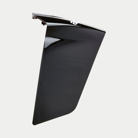 Aerodynamic spoiler for SUPERTECH R10 SOLID helmet, racing profile, ALPINESTARS (black)