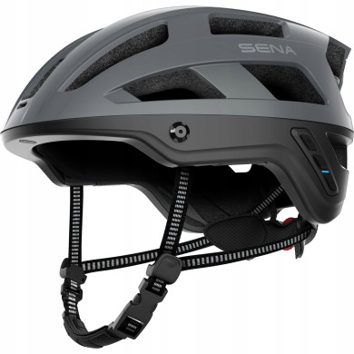 copy of SENA KASK ROWEROWY Z INTERKOMEM M1 LAMPKA LED + DASZEK NOWY PROCESOR
