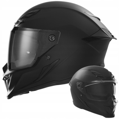 NOX Goliath motorcycle helmet with Pinlock-compatible visor and intercom, ECE 22.06 certified + 2x visors