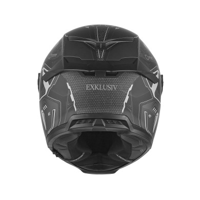 Motorcycle Full Face Helmet NOX Exklusiv GOLIATH ECE 22.06 sun visor + dark visor Pinlock ready intercom