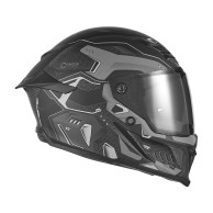 Motorcycle Full Face Helmet NOX Exklusiv GOLIATH ECE 22.06 sun visor + dark visor Pinlock ready intercom