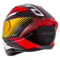 Helm Aero Drome, CASSIDA (Schwarz-Perlmutt/Orange/Rot/Weiß) 2026