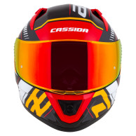Aero Drome helmet, CASSIDA (black pearl/orange/red/white) 2026