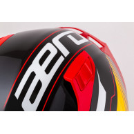Helm Aero Drome, CASSIDA (Schwarz-Perlmutt/Orange/Rot/Weiß) 2026