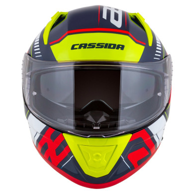 Aero Drome-Helm, CASSIDA (perlmuttblau/gelb/orange/rot/weiß) 2026