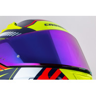 Aero Drome-Helm, CASSIDA (perlmuttblau/gelb/orange/rot/weiß) 2026