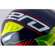 Aero Drome-Helm, CASSIDA (perlmuttblau/gelb/orange/rot/weiß) 2026