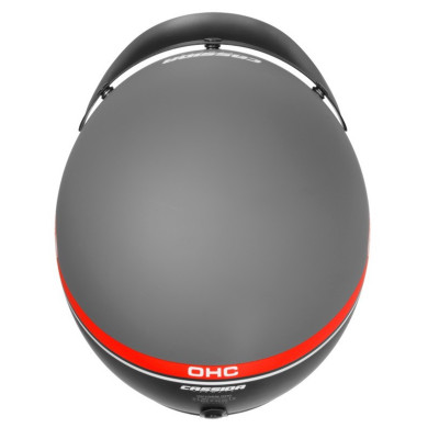 CASSIDA Oxygen Jawa OHC (grau matt/rot/schwarz/weiß)