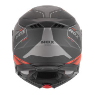 Helma N967 CONQUER, NOX (matná černá, červená) 2026