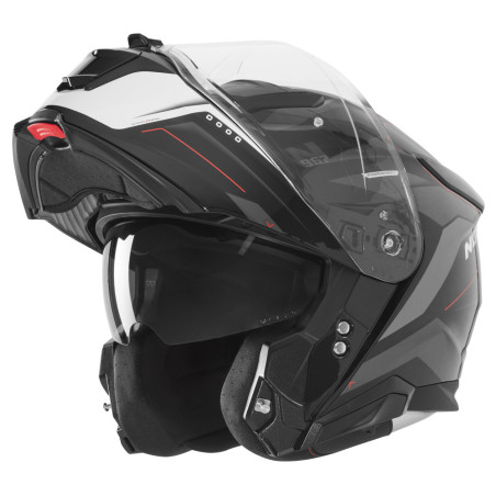 Helma N967 CONQUER, NOX (matná černá, bílá, červená) 2026