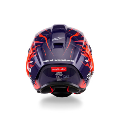 helmet SUPERTECH R10 FLYTE limited edition JORGE MARTIN, ALPINESTARS (purple/red) 2026