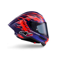 helmet SUPERTECH R10 FLYTE limited edition JORGE MARTIN, ALPINESTARS (purple/red) 2026