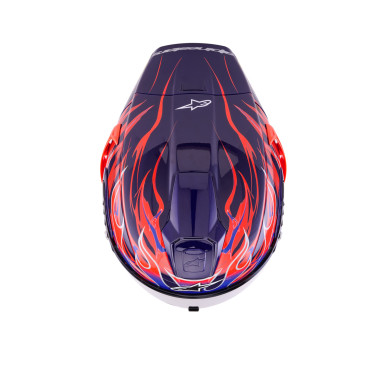 helmet SUPERTECH R10 FLYTE limited edition JORGE MARTIN, ALPINESTARS (purple/red) 2026