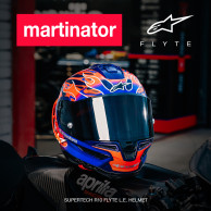 Alpinestars Supertech R10 FLYTE Jorge Martin ECE 22.06 FIM integrál sisak