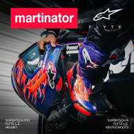 helmet SUPERTECH R10 FLYTE limited edition JORGE MARTIN, ALPINESTARS (purple/red) 2026
