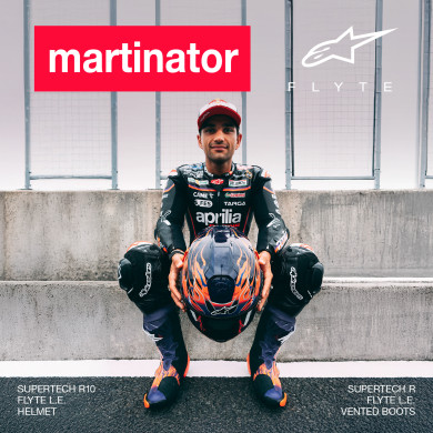 Alpinestars Supertech R10 FLYTE Jorge Martin ECE 22.06 FIM integrál sisak