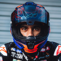 helmet SUPERTECH R10 FLYTE limited edition JORGE MARTIN, ALPINESTARS (purple/red) 2026