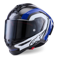 Alpinestars Supertech R10 Arius Carbon - motoros sisak ECE 22.06 / DOT / FIM kék