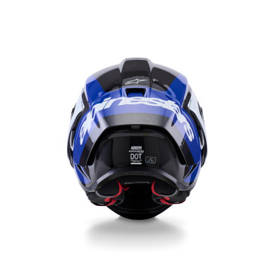 Alpinestars Supertech R10 Arius Carbon - motocyklová přilba ECE 22.06 / DOT / FIM Blue