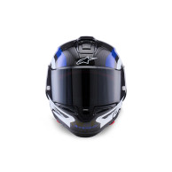 Alpinestars Supertech R10 Arius Carbon - motoros sisak ECE 22.06 / DOT / FIM kék