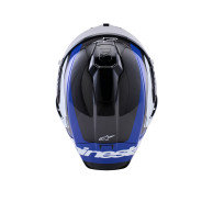Alpinestars Supertech R10 Arius Carbon - motoros sisak ECE 22.06 / DOT / FIM kék