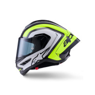 sUPERTECH R10 ARIUS Helm, ALPINESTARS (Carbon/ Fluo gelb/weiß) 2026