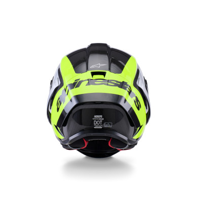 přilba SUPERTECH R10 ARIUS, ALPINESTARS (carbon/ fluo yellow/white) 2026