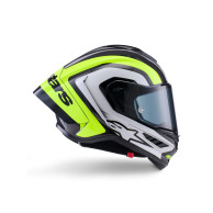 sUPERTECH R10 ARIUS sisak, ALPINESTARS (karbon/fluo sárga/fehér) 2026