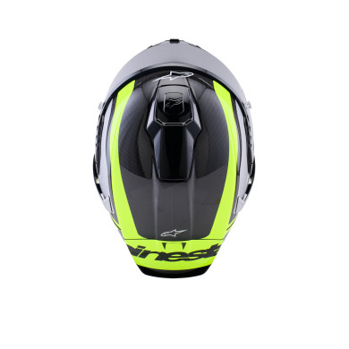 sUPERTECH R10 ARIUS sisak, ALPINESTARS (karbon/fluo sárga/fehér) 2026