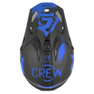 Kask Cross Cup 2 Crew Junior, CASSIDA (schwarz matt/blau) 2026