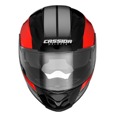 KASK CASSIDA APEX JAWA CZARNO-CZERWONY + PINLOCK70